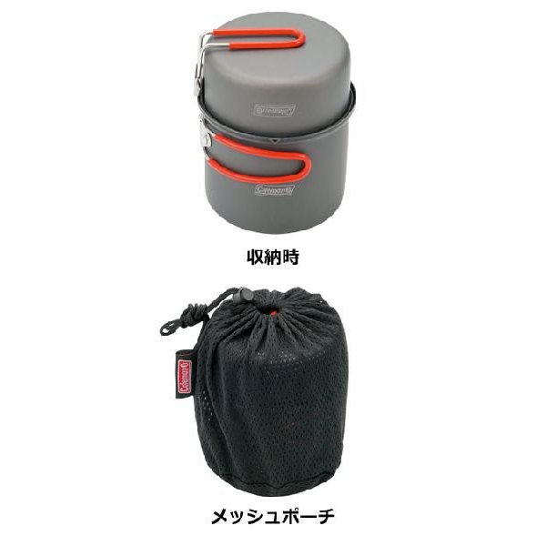 自然大好き ニッチ リッチ キャッチ クッカー コールマン パックアウェイ ソロクッカーセット 調理器具 来客用 新生活 お1人様1点限り